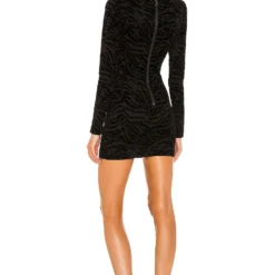 ROBE COURTE RAMONE Black Tiger -Ravis Mode Soldes Boutique DUNX WD18 V3