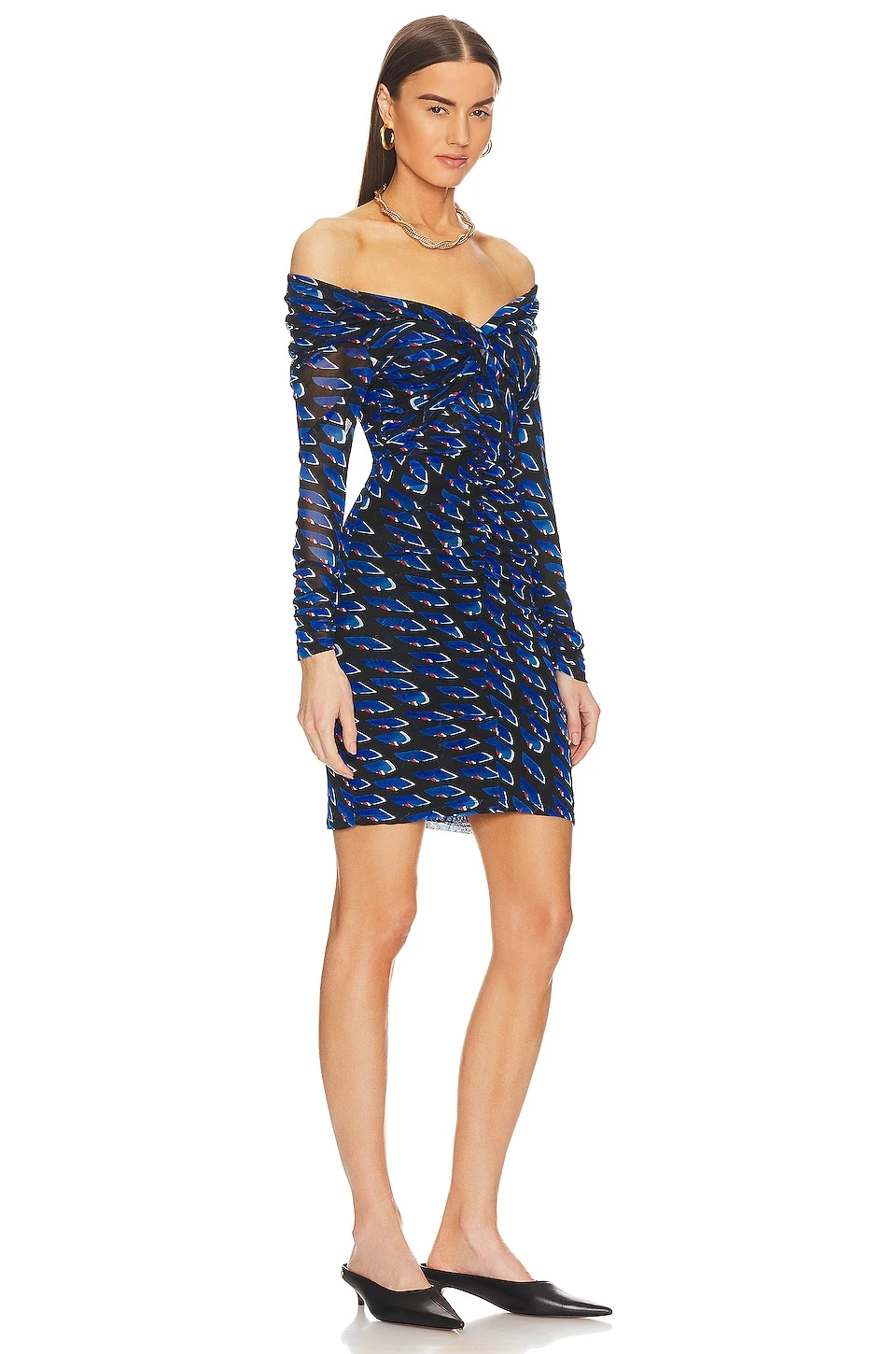 DIANE VON FURSTENBERG ROBE COURTE GANESA Betta Scales 2 DIANE VON FURSTENBERG ROBE COURTE GANESA Betta Scales – Image 2