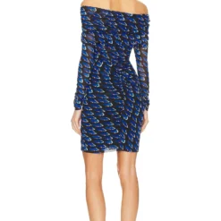 DIANE VON FURSTENBERG ROBE COURTE GANESA Betta Scales 5 DIANE VON FURSTENBERG ROBE COURTE GANESA Betta Scales -Ravis Mode Soldes Boutique DVF WD486 V3