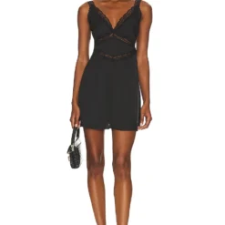 ROBE COURTE AMELIA Black 9 ROBE COURTE AMELIA Black -Ravis Mode Soldes Boutique ELES WD136 V1 1