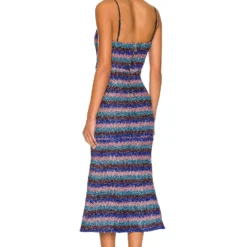 ROBE MI-LONGUE DESERAE Multi -Ravis Mode Soldes Boutique ELLI WD410 V3