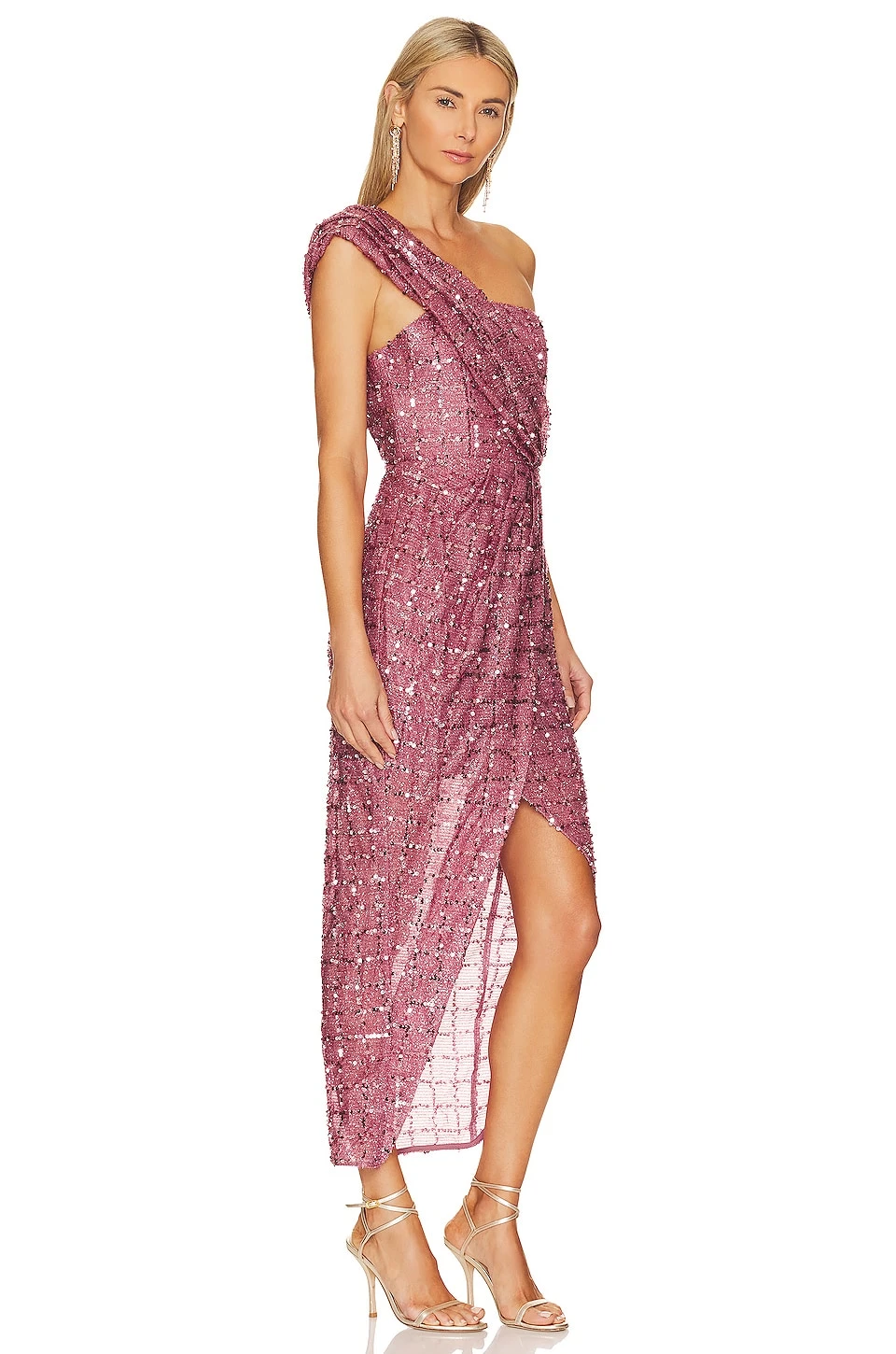 ROBE ESTHER Plum 2 ROBE ESTHER Plum – Image 2