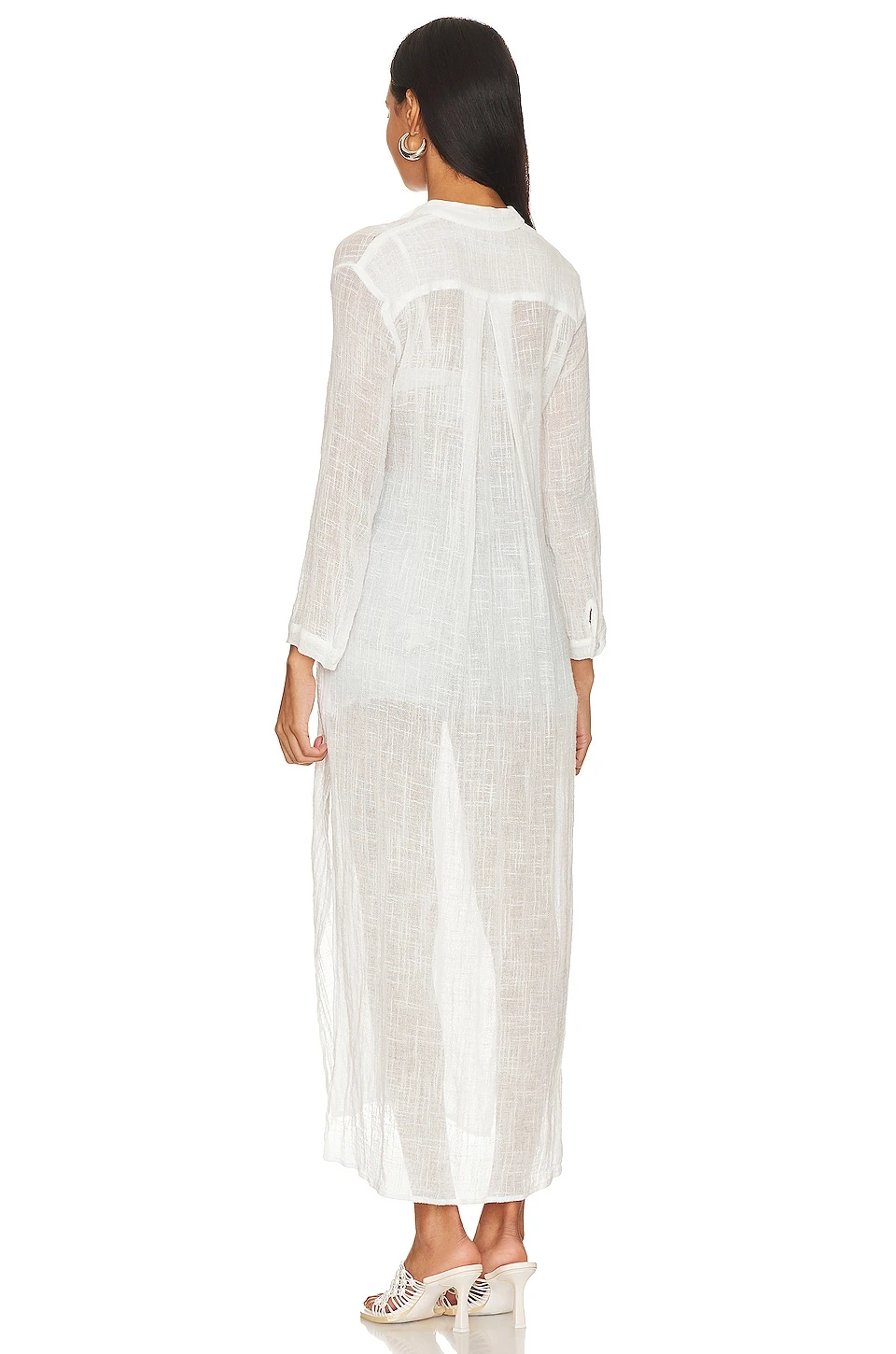 ROBE CHEMISE BRACELET SLEEVE Cloud 4 ROBE CHEMISE BRACELET SLEEVE Cloud – Image 4