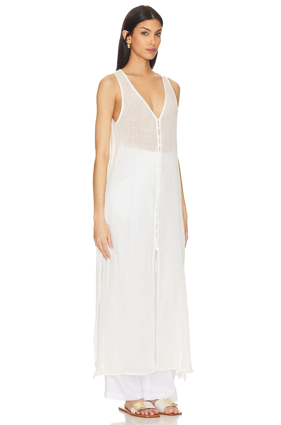 ROBE-CHEMISE SANS MANCHES Cloud 3 ROBE-CHEMISE SANS MANCHES Cloud – Image 3