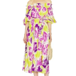 ESSENTIEL ANTWERP ROBE MAXI DAGNET Limoncello