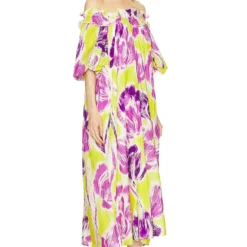 ESSENTIEL ANTWERP ROBE MAXI DAGNET Limoncello 6 ESSENTIEL ANTWERP ROBE MAXI DAGNET Limoncello -Ravis Mode Soldes Boutique ESSE WD38 V3