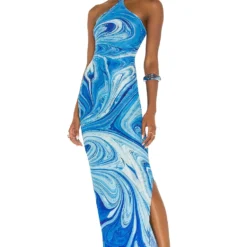 ROBE Blue -Ravis Mode Soldes Boutique FDOR WD9 V1 1