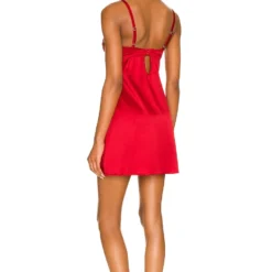 Fleur Du Mal ROBE VIOLET Rouge 8 Fleur Du Mal ROBE VIOLET Rouge -Ravis Mode Soldes Boutique FLER WI345 V4