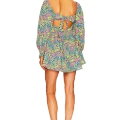 ROBE RUTH Blue 7 ROBE RUTH Blue -Ravis Mode Soldes Boutique FORL WD1040 V3