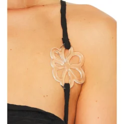 ROBE JANET Black -Ravis Mode Soldes Boutique FORL WD1053 V4