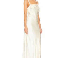 ROBE PEARL Ivory 6 ROBE PEARL Ivory -Ravis Mode Soldes Boutique FORL WD1061 V3