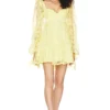ROBE COURTE KIERSTEN Yellow