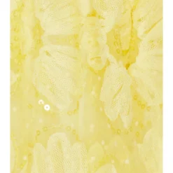 ROBE COURTE KIERSTEN Yellow -Ravis Mode Soldes Boutique FORL WD1126 V4