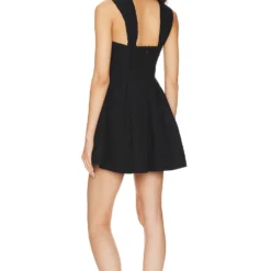 ROBE COURTE LOTTIE Black -Ravis Mode Soldes Boutique FORL WD1132 V3