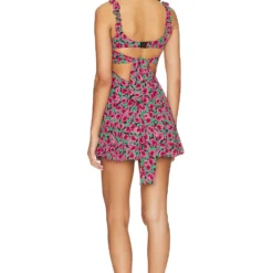 ROBE COURTE GIULIA Red 5 ROBE COURTE GIULIA Red -Ravis Mode Soldes Boutique FORL WD1147 V3