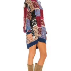 FREE PEOPLE ROBE PATCHED ARGYLE Ivy League Combo 6 FREE PEOPLE ROBE PATCHED ARGYLE Ivy League Combo -Ravis Mode Soldes Boutique FREE WD1893 V3