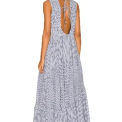 FREE PEOPLE ROBE MAXI JUNO Ivory Combo 7 FREE PEOPLE ROBE MAXI JUNO Ivory Combo -Ravis Mode Soldes Boutique FREE WD2296 V3