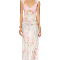 FREE PEOPLE ROBE SUDDENLY FINE Black Combo -Ravis Mode Soldes Boutique FREE WD2461 V1