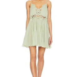 FREE PEOPLE ROBE CARACO ILEKTRA White 11 FREE PEOPLE ROBE CARACO ILEKTRA White -Ravis Mode Soldes Boutique FREE WD2498 V1