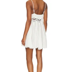 FREE PEOPLE ROBE CARACO ILEKTRA White 9 FREE PEOPLE ROBE CARACO ILEKTRA White -Ravis Mode Soldes Boutique FREE WD2515 V3