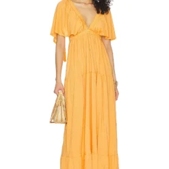 FREE PEOPLE ROBE LA LA Ivory -Ravis Mode Soldes Boutique FREE WD2542 V1