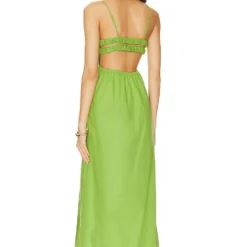 FREE PEOPLE ROBE MI-LONGUE FIFI Kelly Green 7 FREE PEOPLE ROBE MI-LONGUE FIFI Kelly Green -Ravis Mode Soldes Boutique FREE WD2552 V3