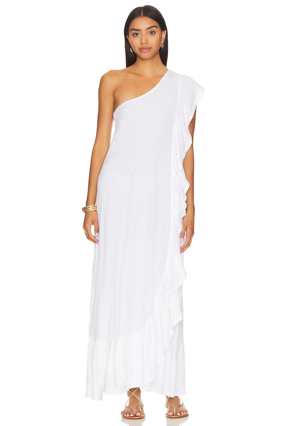 FREE PEOPLE ROBE MAXI ELISA Ivory 4 FREE PEOPLE ROBE MAXI ELISA Ivory – Image 4