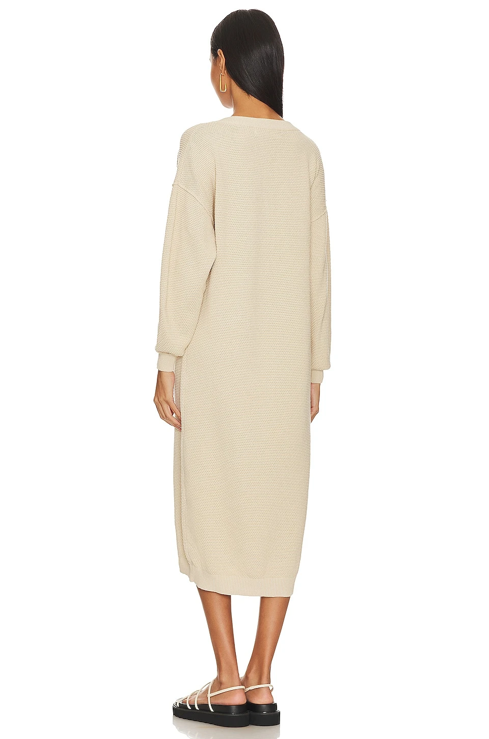 FREE PEOPLE ROBE-PULL HAILEE Au Lait 3 FREE PEOPLE ROBE-PULL HAILEE Au Lait – Image 3