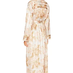 FREE PEOPLE Pajama Party Holiday Robe Tea Combo -Ravis Mode Soldes Boutique FREE WI605 V4