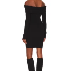 ROBE NADJA Black -Ravis Mode Soldes Boutique GRLR WD54 V3