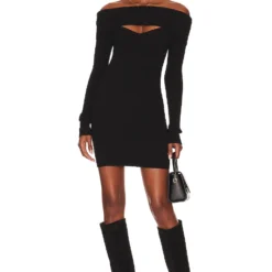 ROBE NADJA Black -Ravis Mode Soldes Boutique GRLR WD54 V4