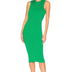 ROBE DÉBARDEUR Green