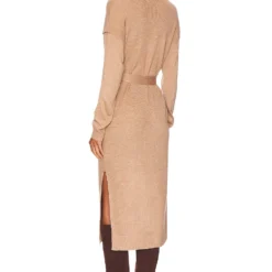ROBE MONIKA Camel -Ravis Mode Soldes Boutique HEAR WD297 V3