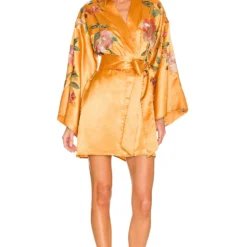 ROBE COURTE MIKA Inca Gold -Ravis Mode Soldes Boutique HOOF WD847 V1 1