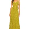 ROBE MAXI FRANCIA Chartreuse Green