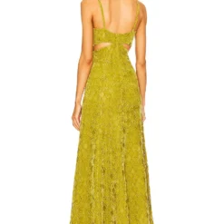ROBE MAXI FRANCIA Chartreuse Green 5 ROBE MAXI FRANCIA Chartreuse Green -Ravis Mode Soldes Boutique HOOF WD900 V3