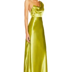 ROBE DE SOIRÉE ANTONIA Green -Ravis Mode Soldes Boutique HOOF WD966 V2