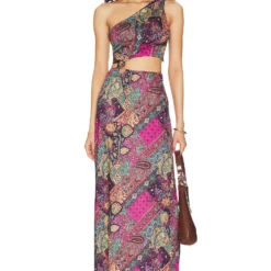 ROBE MARCILLY Pink Multi