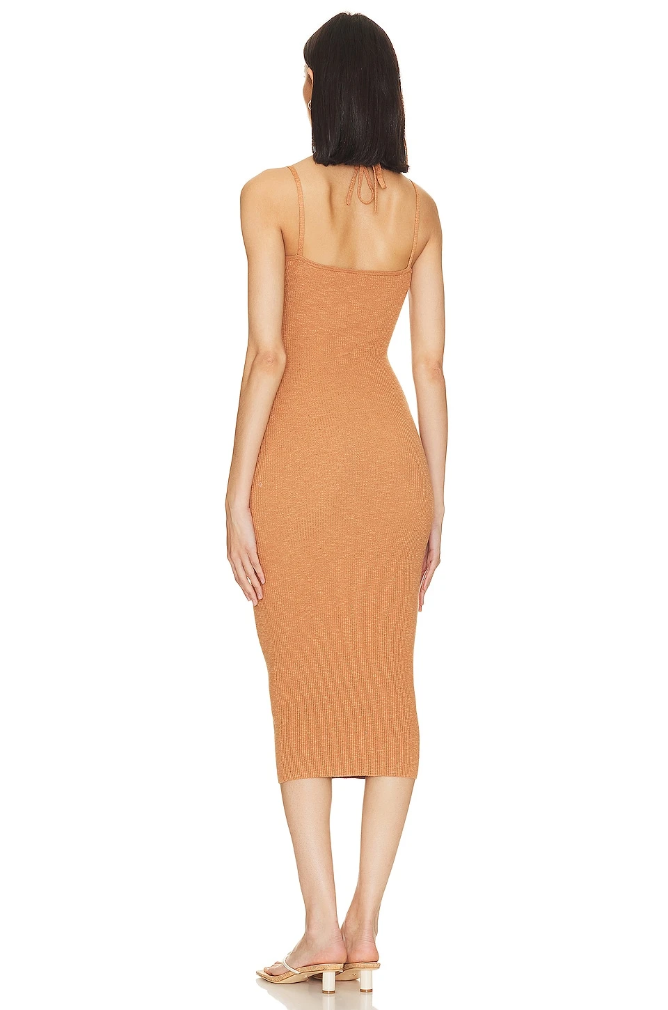 ROBE KARENA Orange 3 ROBE KARENA Orange – Image 3