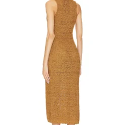 ROBE TRESSA Bronze -Ravis Mode Soldes Boutique HOOF WD996 V3