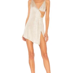 MINI ROBE MÉTALLIQUE REI Chardonnay