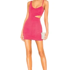 ROBE LAMBERT Hot Pink -Ravis Mode Soldes Boutique HURR WD297 V1 1
