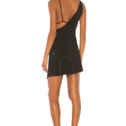 ROBE COURTE REI Stardust Black 5 ROBE COURTE REI Stardust Black -Ravis Mode Soldes Boutique HURR WD353 V3