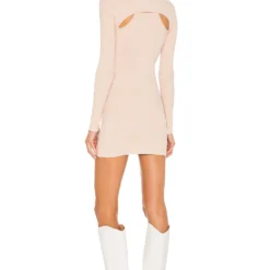 ROBE ALYSON Beige 5 ROBE ALYSON Beige -Ravis Mode Soldes Boutique HURR WD510 V3