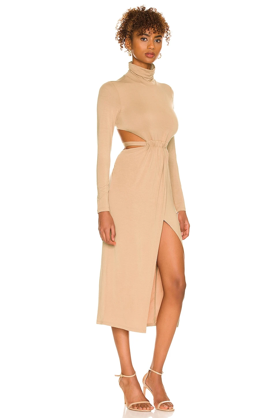 ROBE MI-LONGUE CIA Camel 2 ROBE MI-LONGUE CIA Camel – Image 2