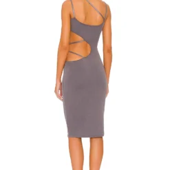 ROBE MI-LONGUE CECE Gray -Ravis Mode Soldes Boutique HURR WD592 V3