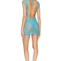 ROBE HYDE Blue -Ravis Mode Soldes Boutique HURR WD655 V3