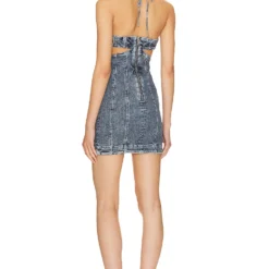 ROBE VELMA Indigo Blue 5 ROBE VELMA Indigo Blue -Ravis Mode Soldes Boutique HURR WD662 V3