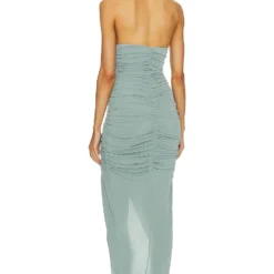 ROBE SLOANE Sage Green 5 ROBE SLOANE Sage Green -Ravis Mode Soldes Boutique HURR WD671 V3