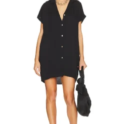 ROBE CHEMISE LAURA Black